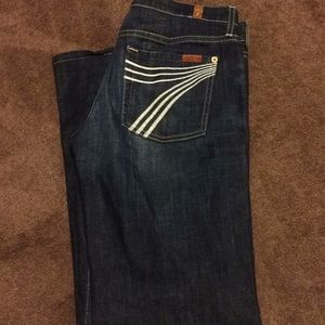 For all mankind 7 jeans.   Size 30 never worn